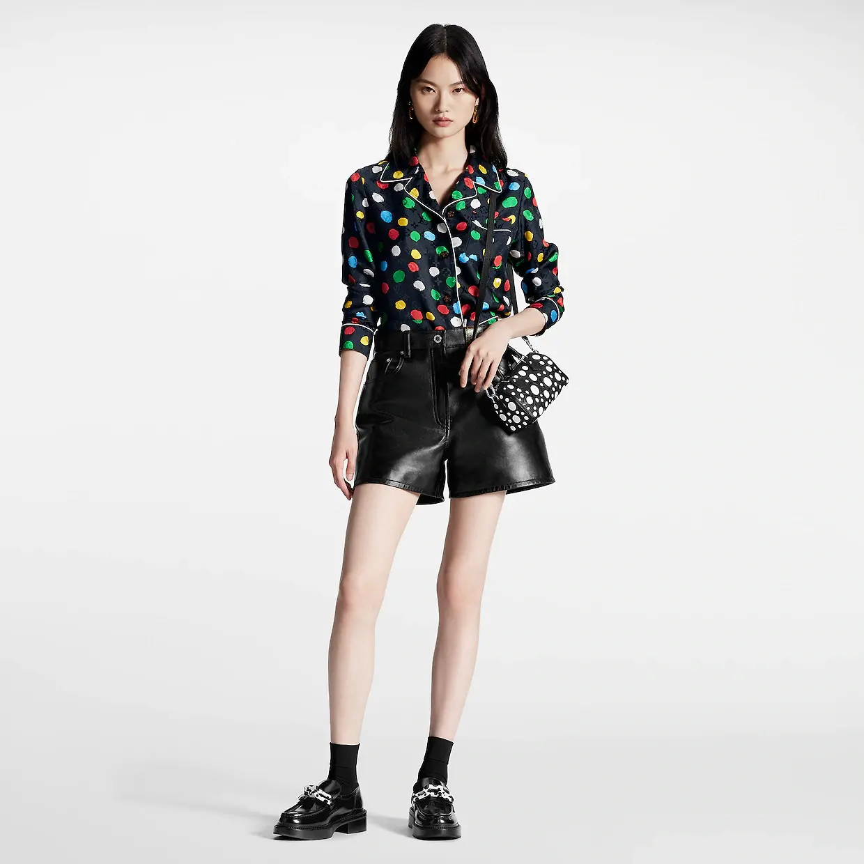 Giay Louis Vuitton x YK Academy Loafers 'Black' 1AB9JW