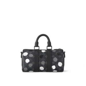 Tui Louis Vuitton x YK Keepall 25 Bag 'Black Silver' M46406