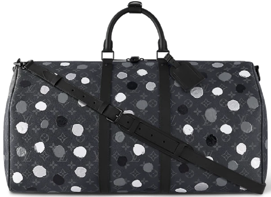 Tui Louis Vuitton x YK Keepall 55 Bag 'Black' M46401