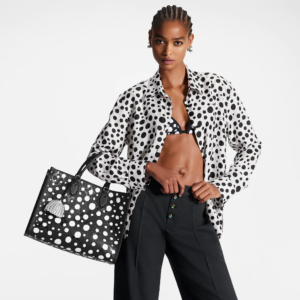 Tui Louis Vuitton x Yk Onthego Mm 'Black White Dots' M46389