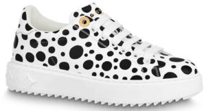 Giay Louis Vuitton x Yk Time Out Trainers 'White Black' 1AB9VA