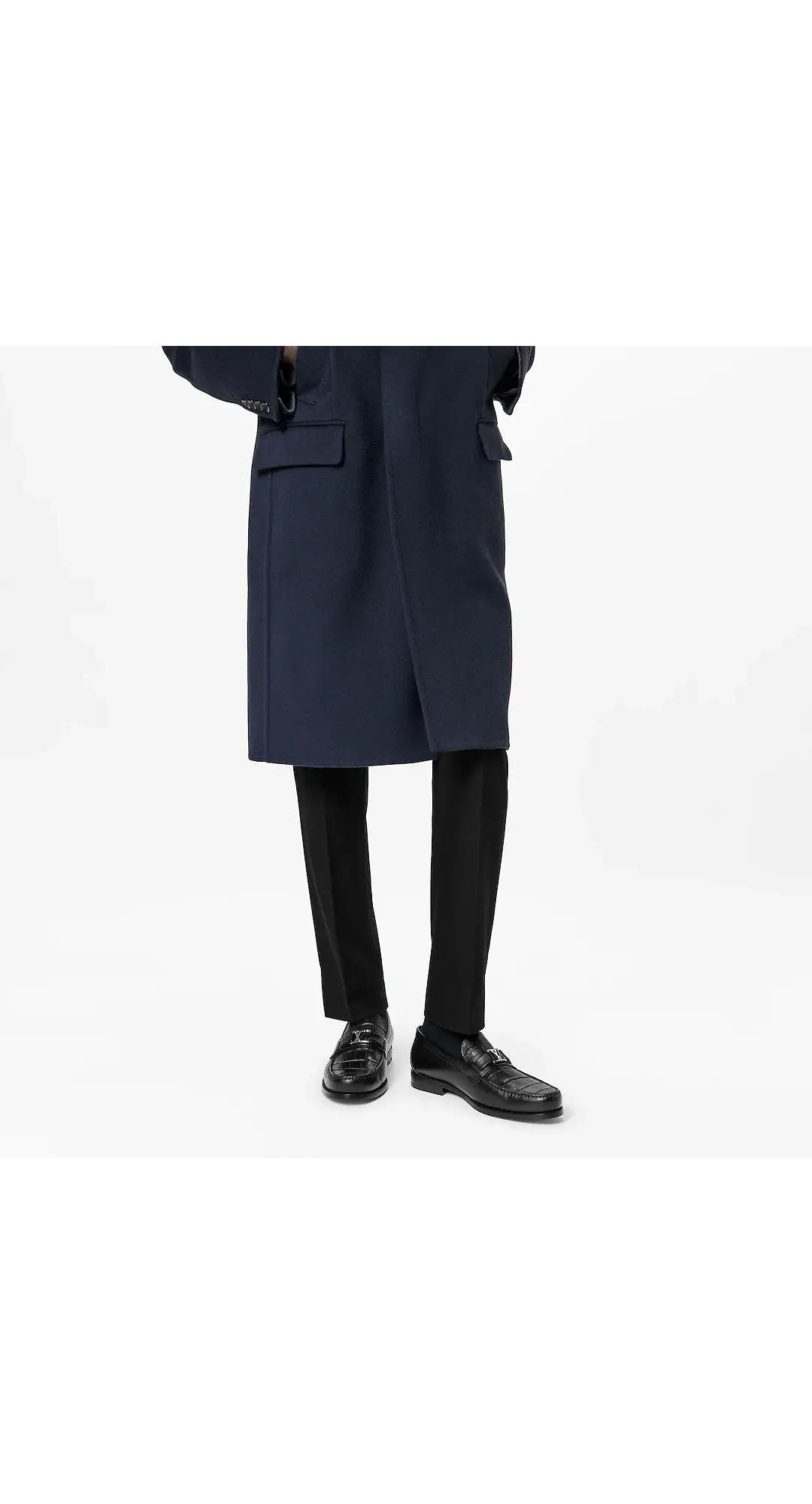 Alternative view of Giày Louis Vuitton Major Loafers 'Black' 1A5H9R
