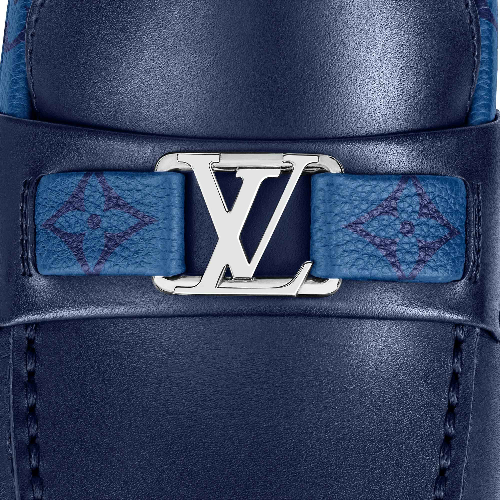 Giày Louis Vuitton Major Loafers 'Marine' 1A9ZRH - Ảnh 2