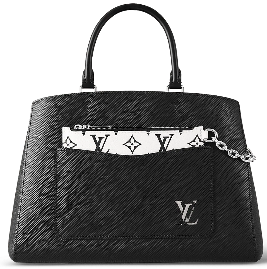 Tui Louis Vuitton Marelle MM Tote Bag 'Black' M59954