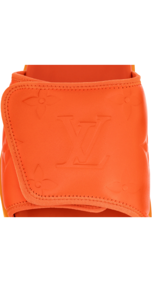 Alternative view of Dép Louis Vuitton Miami Mules 'Orange' 1AA7S9