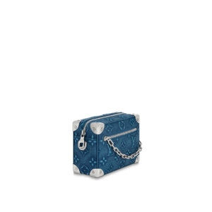 Tui Louis Vuitton Mini Soft Trunk Bag 'Denim Blue' M21368
