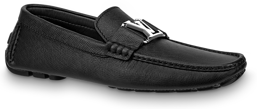Giày Louis Vuitton Monte Carlo Moccasins 'Black' 1A3K23
