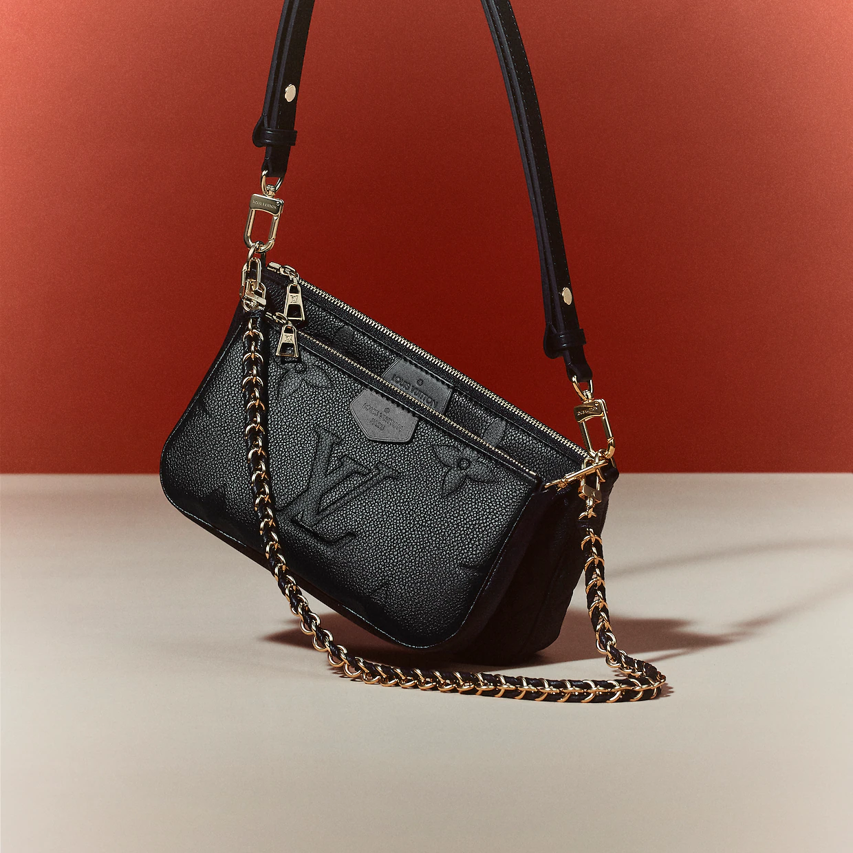 Tui Louis Vuitton Multi Pochette Accessoires 'Black' M80399