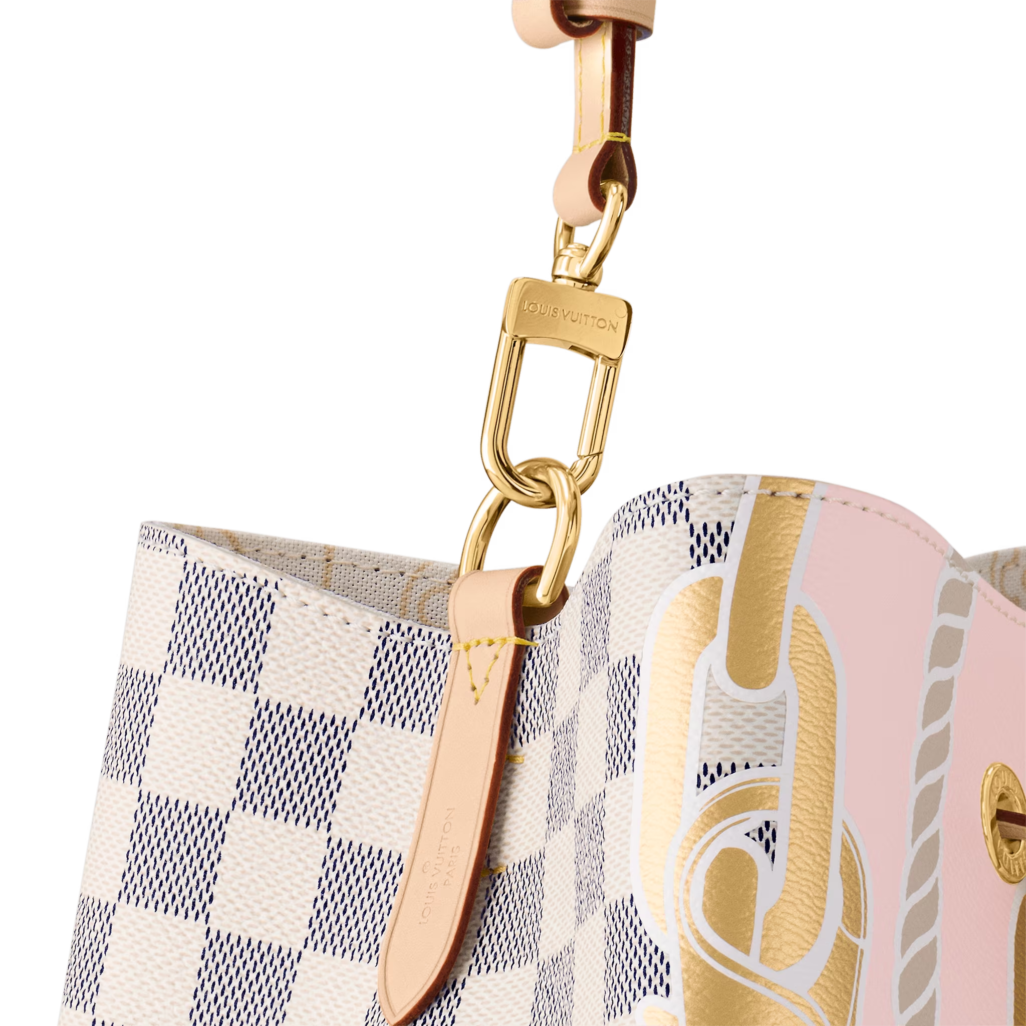 Tui Louis Vuitton NeoNoe MM Bucket Bag 'Damier Azur' N40474