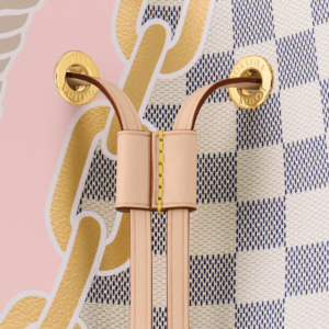 Tui Louis Vuitton NeoNoe MM Bucket Bag 'Damier Azur' N40474