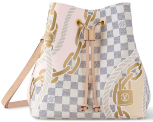 Tui Louis Vuitton NeoNoe MM Bucket Bag 'Damier Azur' N40474