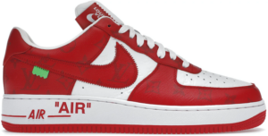 Giày Nike Air Force 1 Low x Louis Vuitton Virgil Abloh 'White Red'