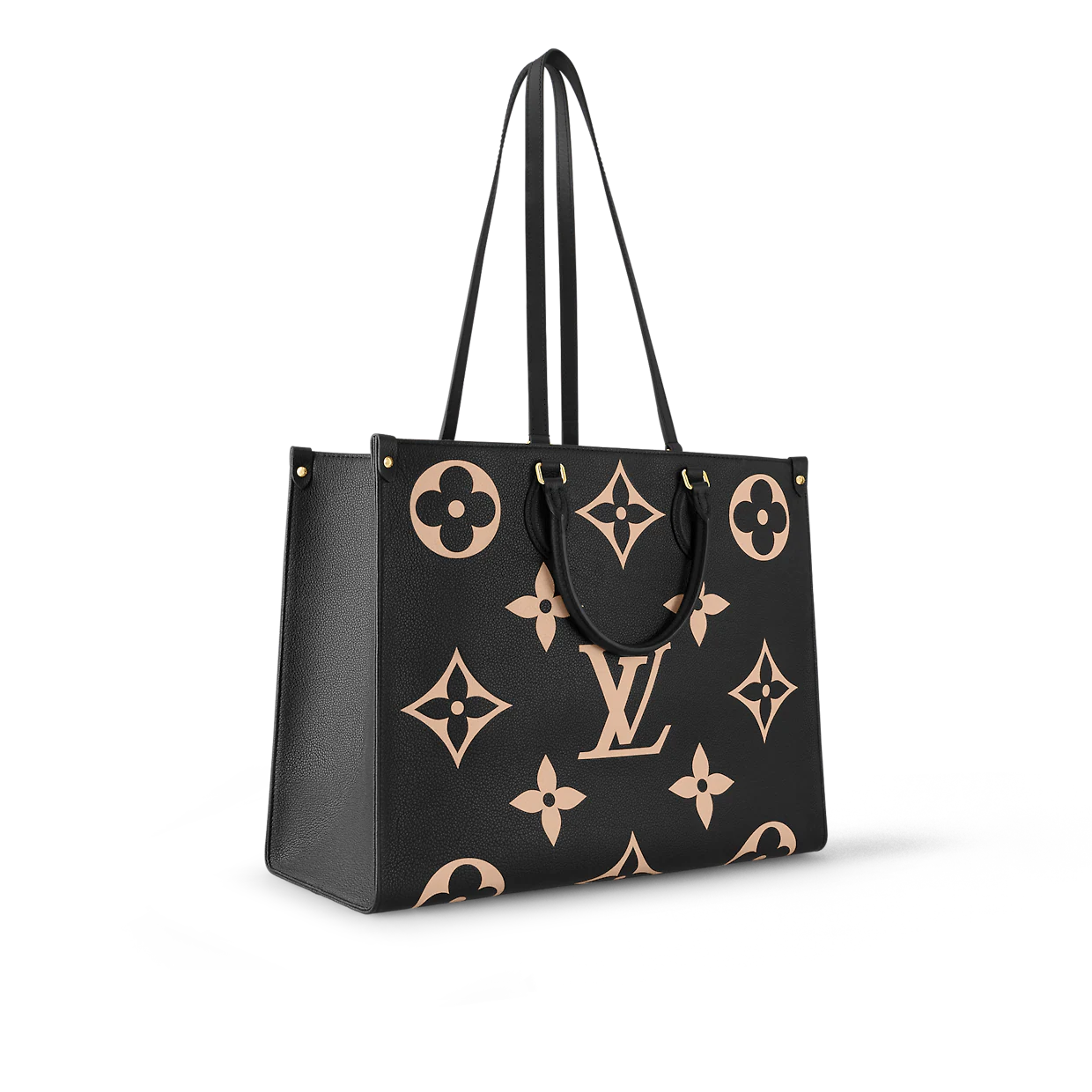 Tui Louis Vuitton OnTheGo GM Tote Bag 'Black Beige' M45945