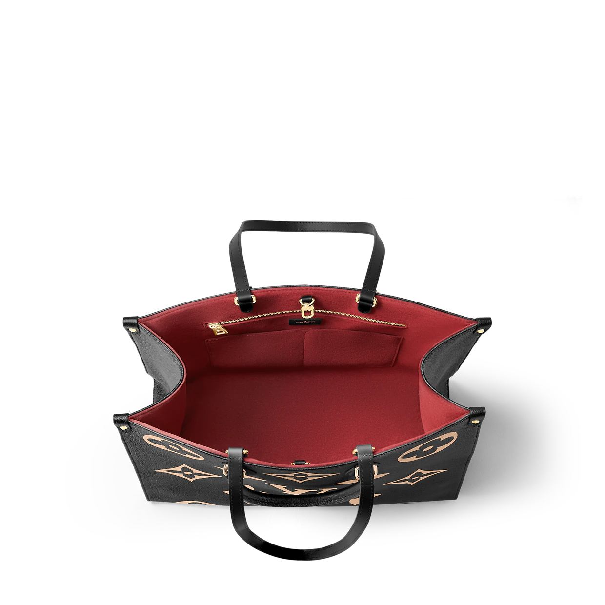 Tui Louis Vuitton OnTheGo GM Tote Bag 'Black Beige' M45945