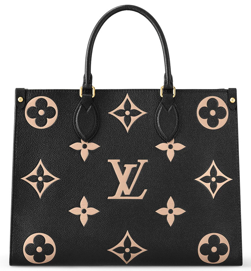 Tui Louis Vuitton OnTheGo MM 'Black Cream' M45495
