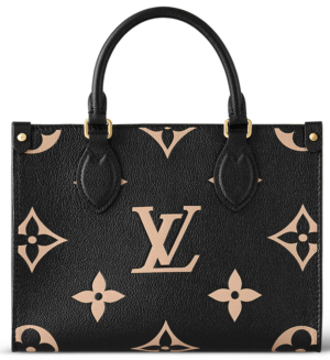 Tui Louis Vuitton Onthego PM Tote Bag 'Black' M45659