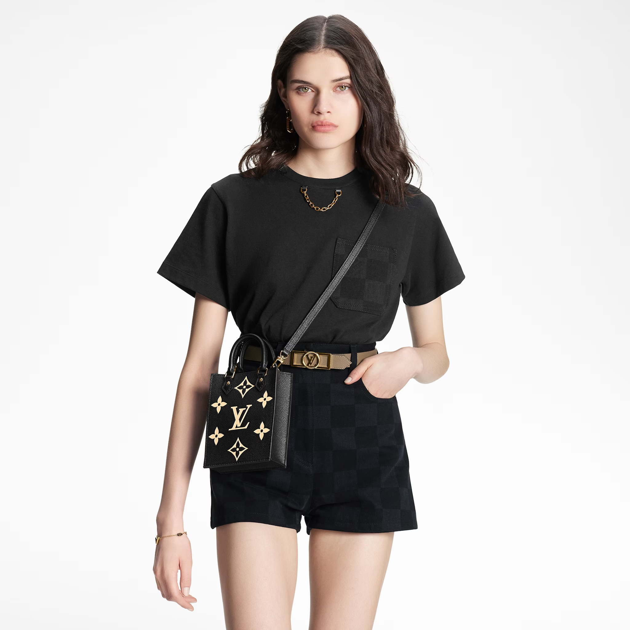 Tui Louis Vuitton Petit Sac Plat Bag 'Black' M81416