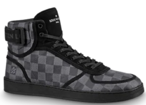 Giay Louis Vuitton Rivoli Trainer Boot "Black Grey" 1A44W7