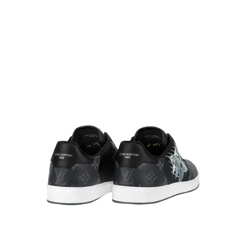 Alternative view of Giày Louis Vuitton Rivoli Trainers 'Black' 1AA44D