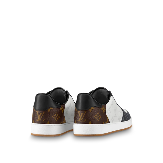 Giay Louis Vuitton Rivoli Trainer "White Black Brown" 1A8WG8