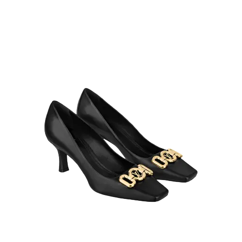 Alternative view of Giày Louis Vuitton Rotary Pumps 'Black' 1AAE23