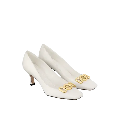 Alternative view of Giày Louis Vuitton Rotary Pumps 'Ecru White' 1AAE2X