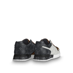 Giay Louis Vuitton Run Away Trainers "Black White Brown" 1A3N7W