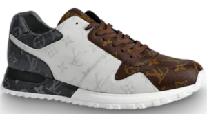 Giay Louis Vuitton Run Away Trainers "Black White Brown" 1A3N7W