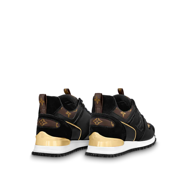 Giày Louis Vuitton Run Away Trainers 'Black' 1AAP3D - Ảnh 5