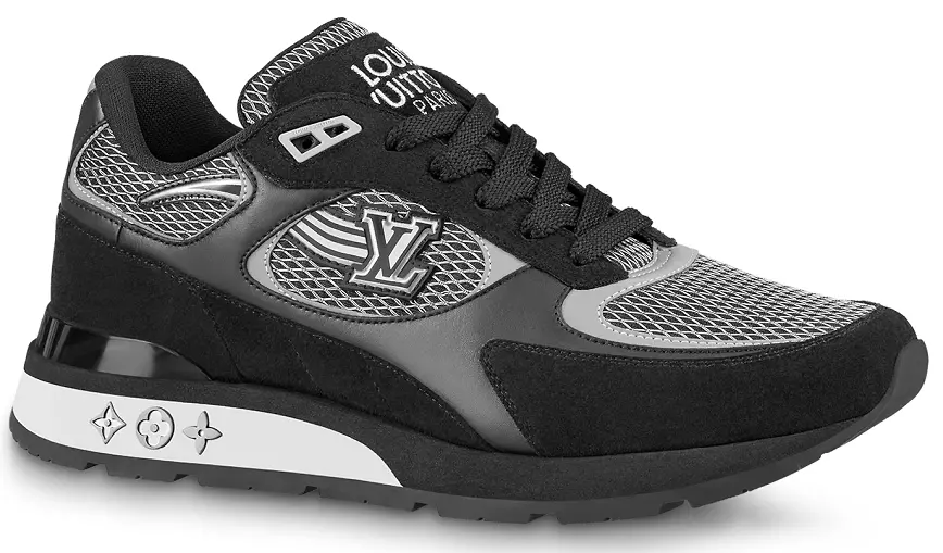 Giày Louis Vuitton Run Away Trainers 'Black' 1A9J1A