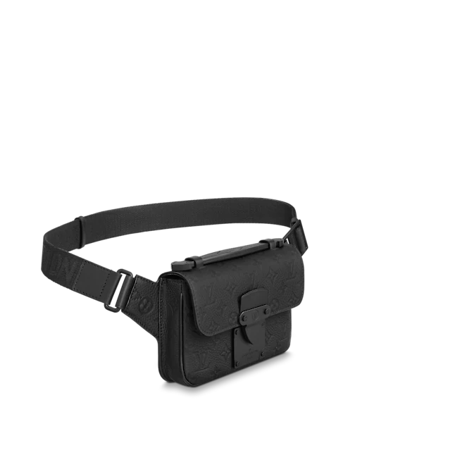 Túi Louis Vuitton S Lock Sling 'Black' M58487 - Ảnh 5