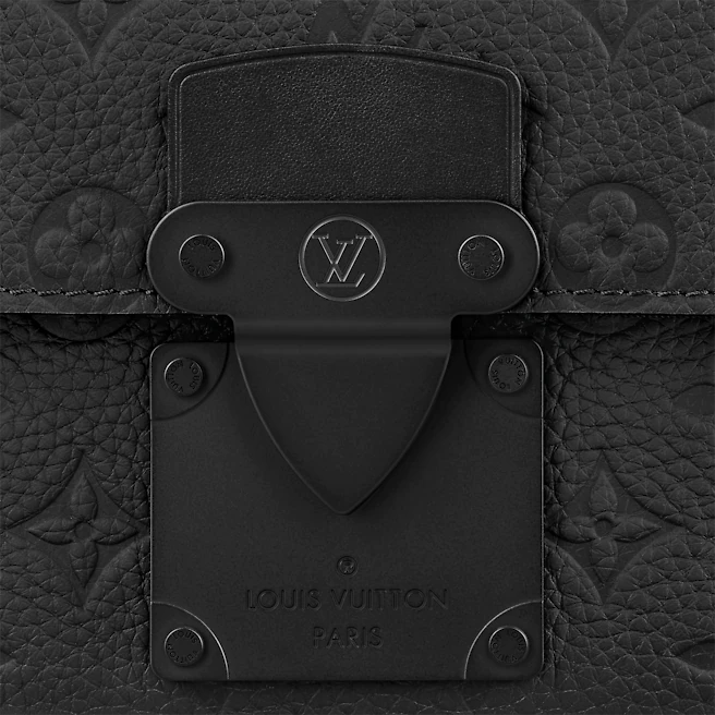 Túi Louis Vuitton S Lock Sling 'Black' M58487 - Ảnh 7