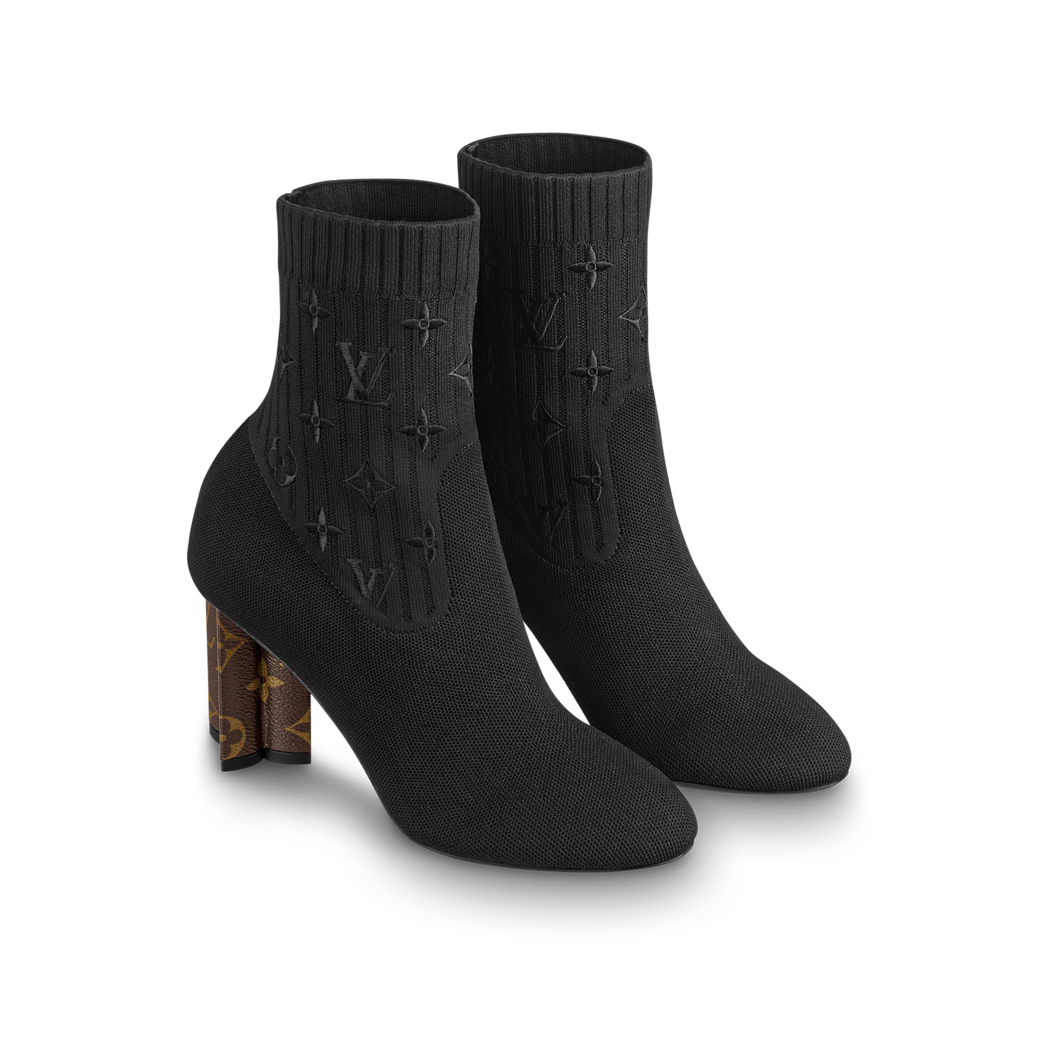 Giày Louis Vuitton Silhouette Ankle Boots 1A855A - Ảnh 2