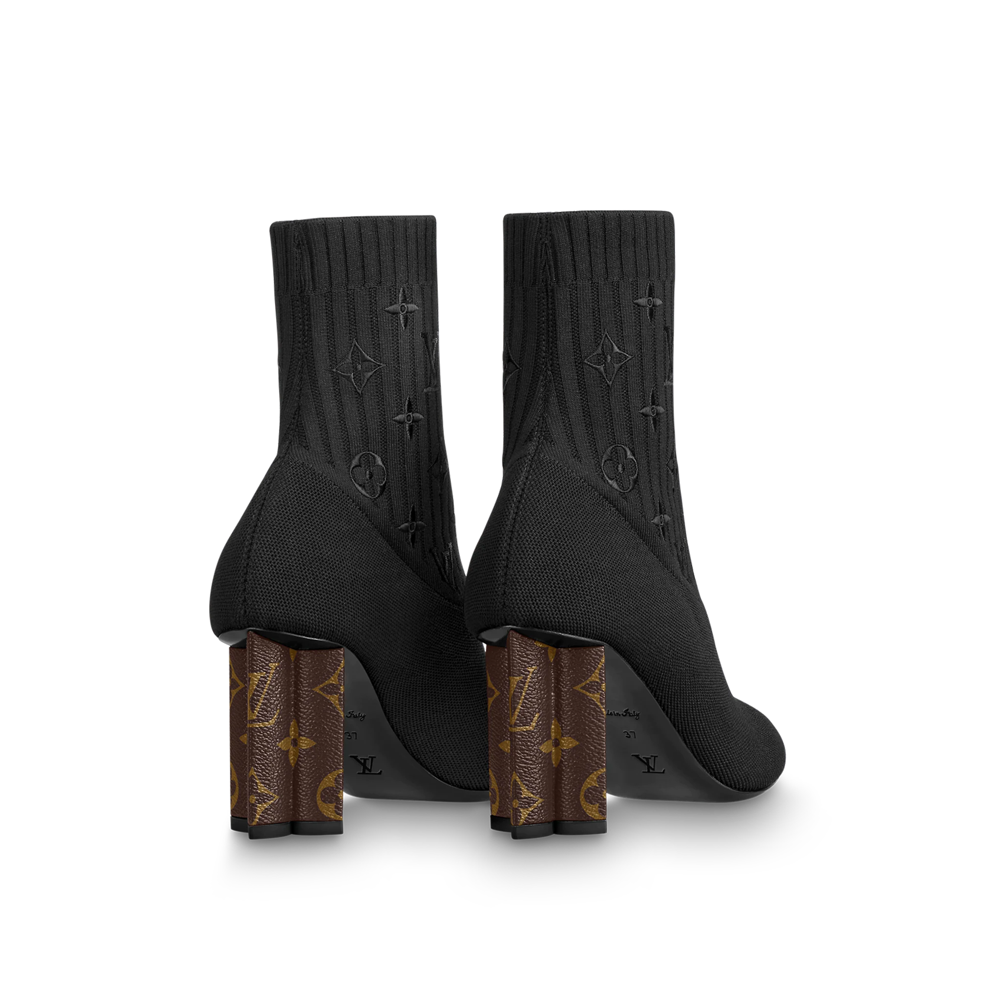 Giày Louis Vuitton Silhouette Ankle Boots 1A855A - Ảnh 3