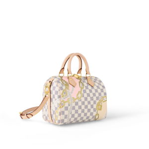Tui Louis Vuitton Speedy Bandouliere 25 Bag 'Damier Azur' N40473