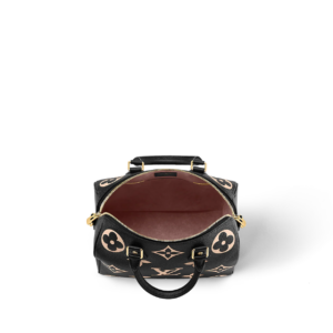 Tui Louis Vuitton Speedy Bandouliere 25 Bag 'Black Beige' M58947