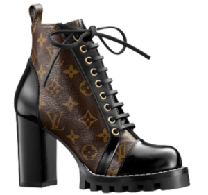 Giày Louis Vuitton Ankle Boots Star Trail 'Black' 1A2Y7W