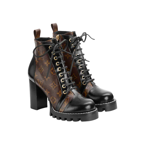 Giày Louis Vuitton Ankle Boots Star Trail 'Black' 1A2Y7W - Ảnh 2