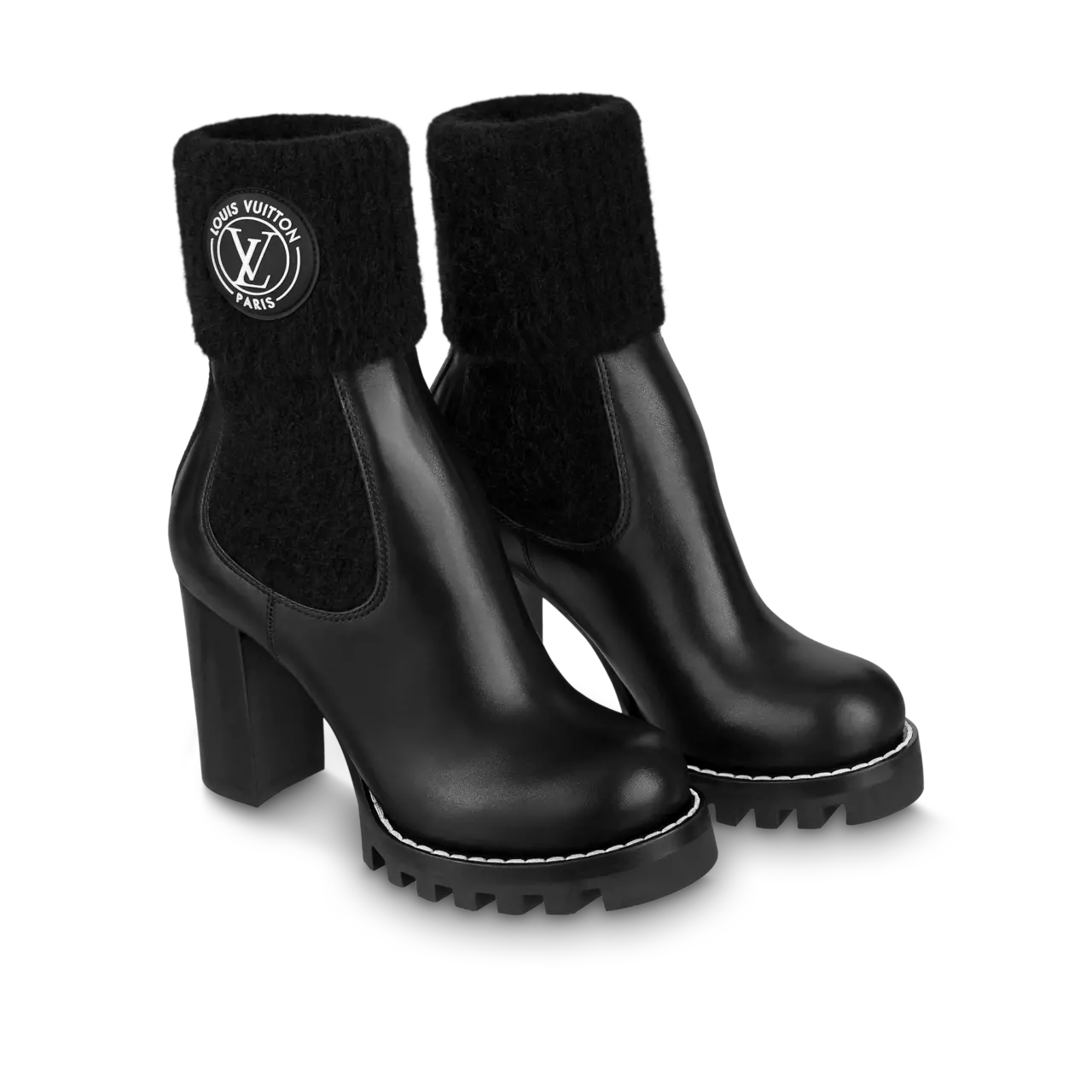 Alternative view of Giày Louis Vuitton Star Trail Ankle Boots 'Black' 1AAC20