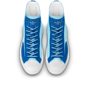 Giay Louis Vuitton Tattoo Trainer Boots "Blue" 1A8XVY