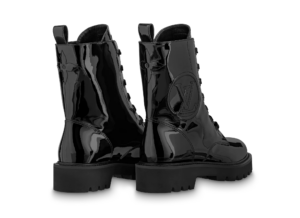 Alternative view of Giày Louis Vuitton Territory Flat Rangers 'Black' 1AABCG