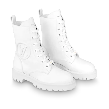 Giày Louis Vuitton Territory Flat Rangers White 1A94Q5 - Ảnh 3