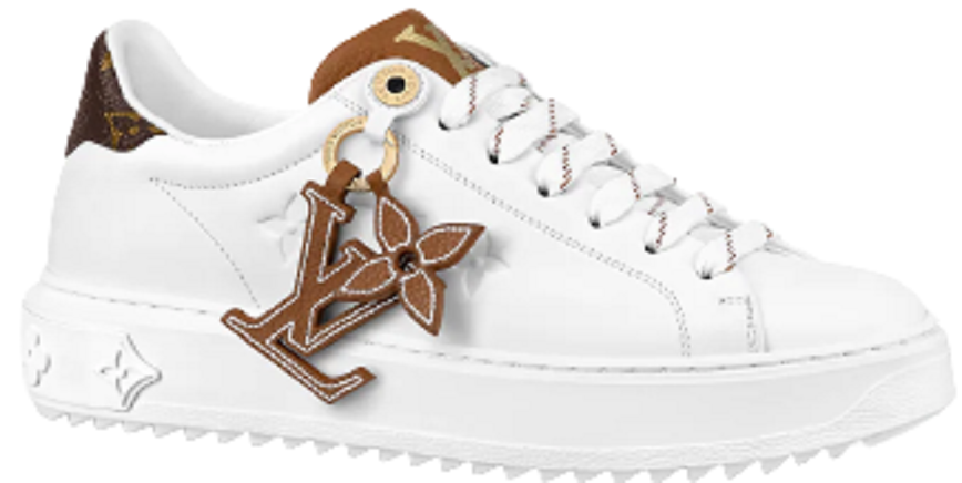 Giày Louis Vuitton Time Out Trainers 'White' 1AADMT