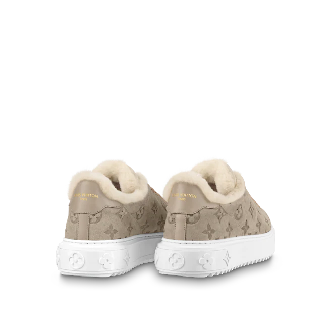 Giày Louis Vuitton Time Out Trainers 'Beige' 1AADZ9 - Ảnh 6
