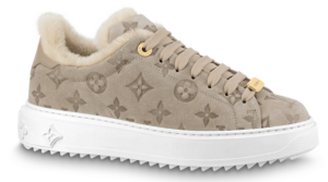 Giày Louis Vuitton Time Out Trainers 'Beige' 1AADZ9