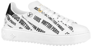 Giày Louis Vuitton Time Out Trainers 'Black' 1A9D22