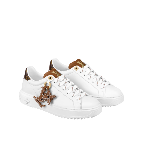 Giày Louis Vuitton Time Out Trainers 'White' 1AADMT - Ảnh 2