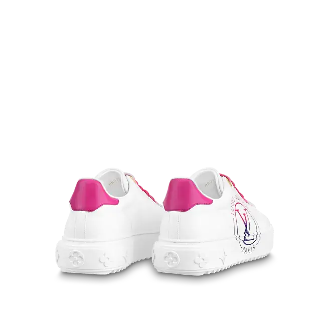 Alternative view of Giày Louis Vuitton Time Out Trainers 'Fuchsia Pink' 1AA1BN