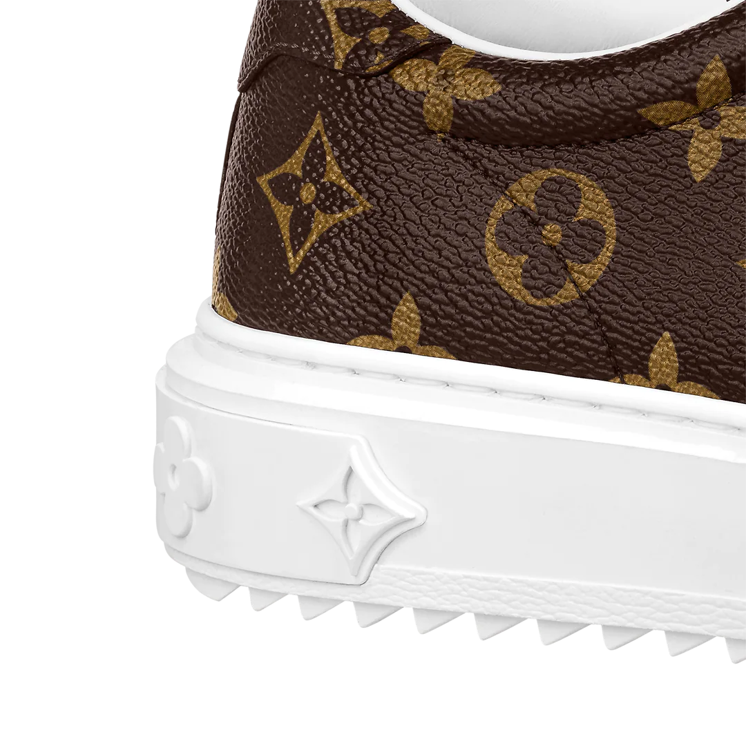 Giày Louis Vuitton Time Out Trainers 'Cacao Brown' 1A8FJR - Ảnh 6