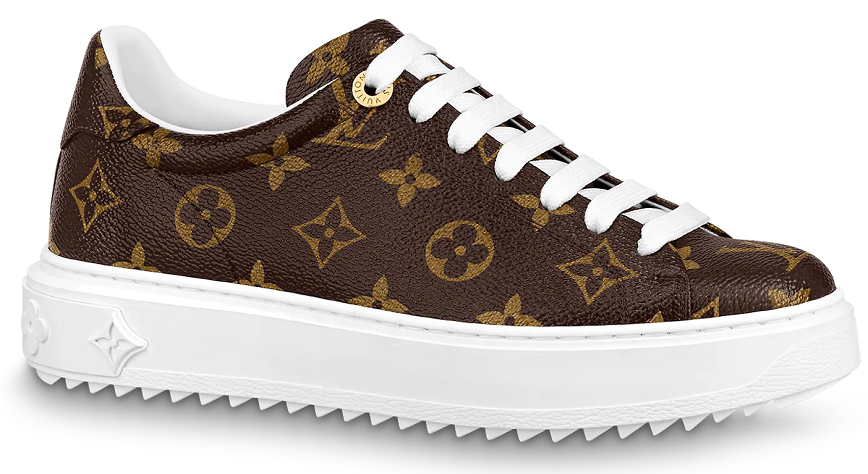 Giày Louis Vuitton Time Out Trainers 'Cacao Brown' 1A8FJR